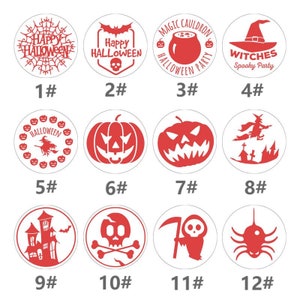 Halloween-serie enkele zegel + houten handvat lakzegel gepersonaliseerde zegel huwelijksuitnodiging bruiloft zegel lakzegel aanpassing