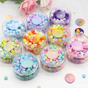 Pattes de chat, perles de cire de coeur de fille invitation de mariage cire fond perles de sceau de cire kit de sceau de cire sceau de cire personnalisé