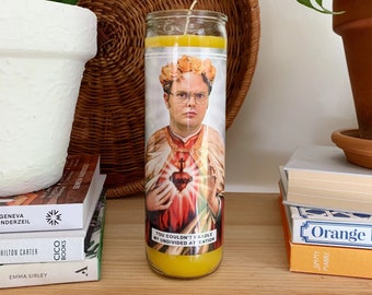 Saint Dwight | Rainn Wilson Prayer Candle