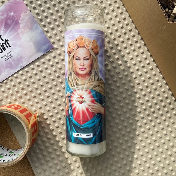 Saint Jennifer Coolidge Prayer Candle