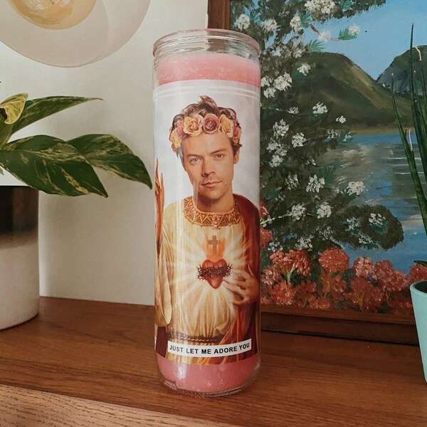 Candle Harry Styles Etsy