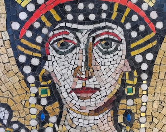 Byzantine Empress Theodora Mosaic