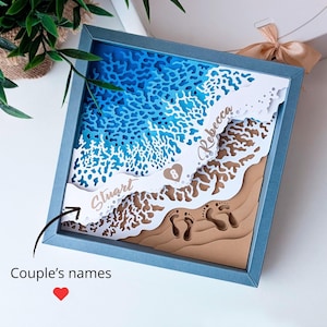 8th anniversary gift for her him 8 year anniversary gift for wife husband bronze 8th wedding anniversary present eight years married couple