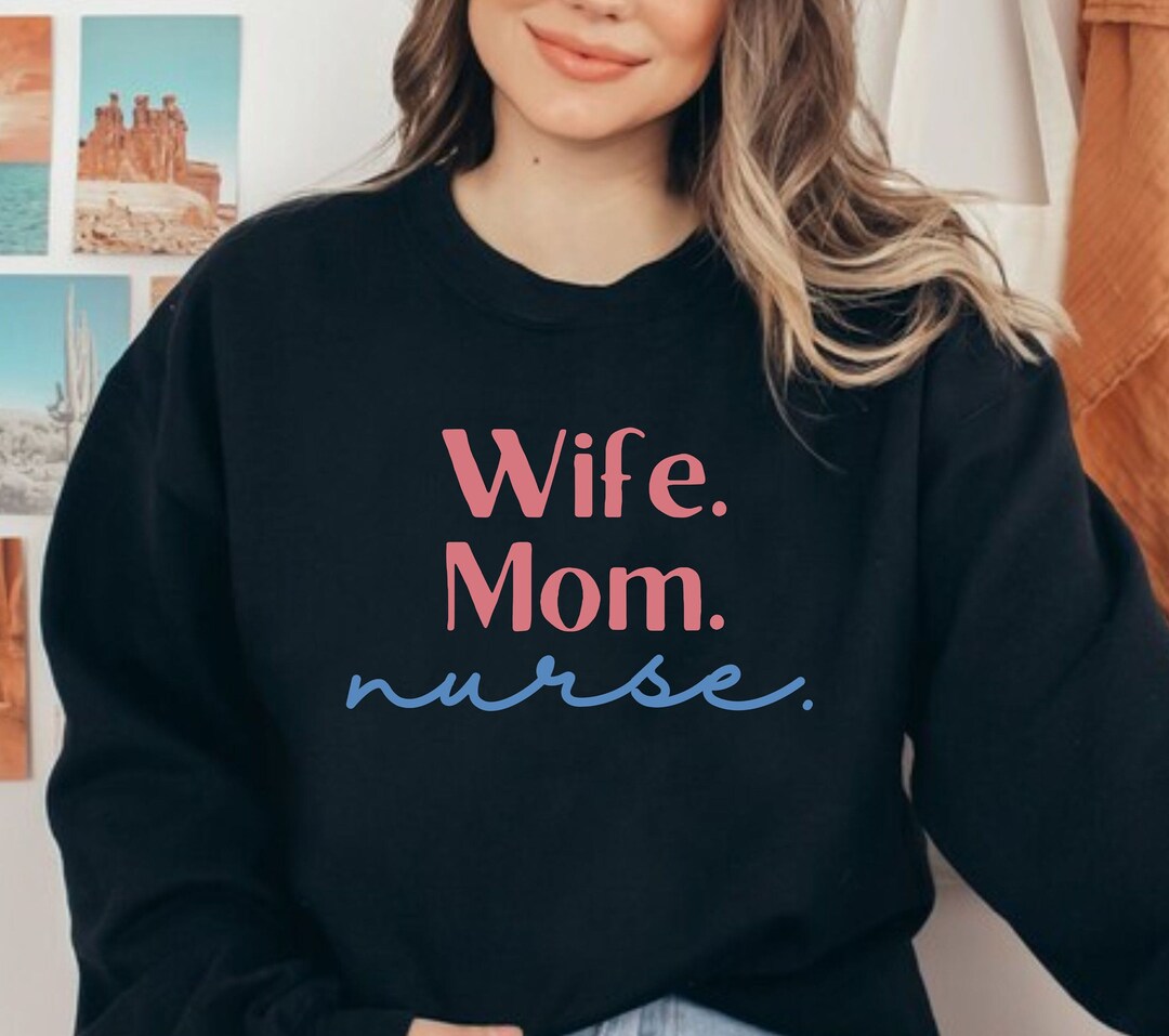 Nurse Sweatshirt Sweaters for Registered Nurse Registered Etsy