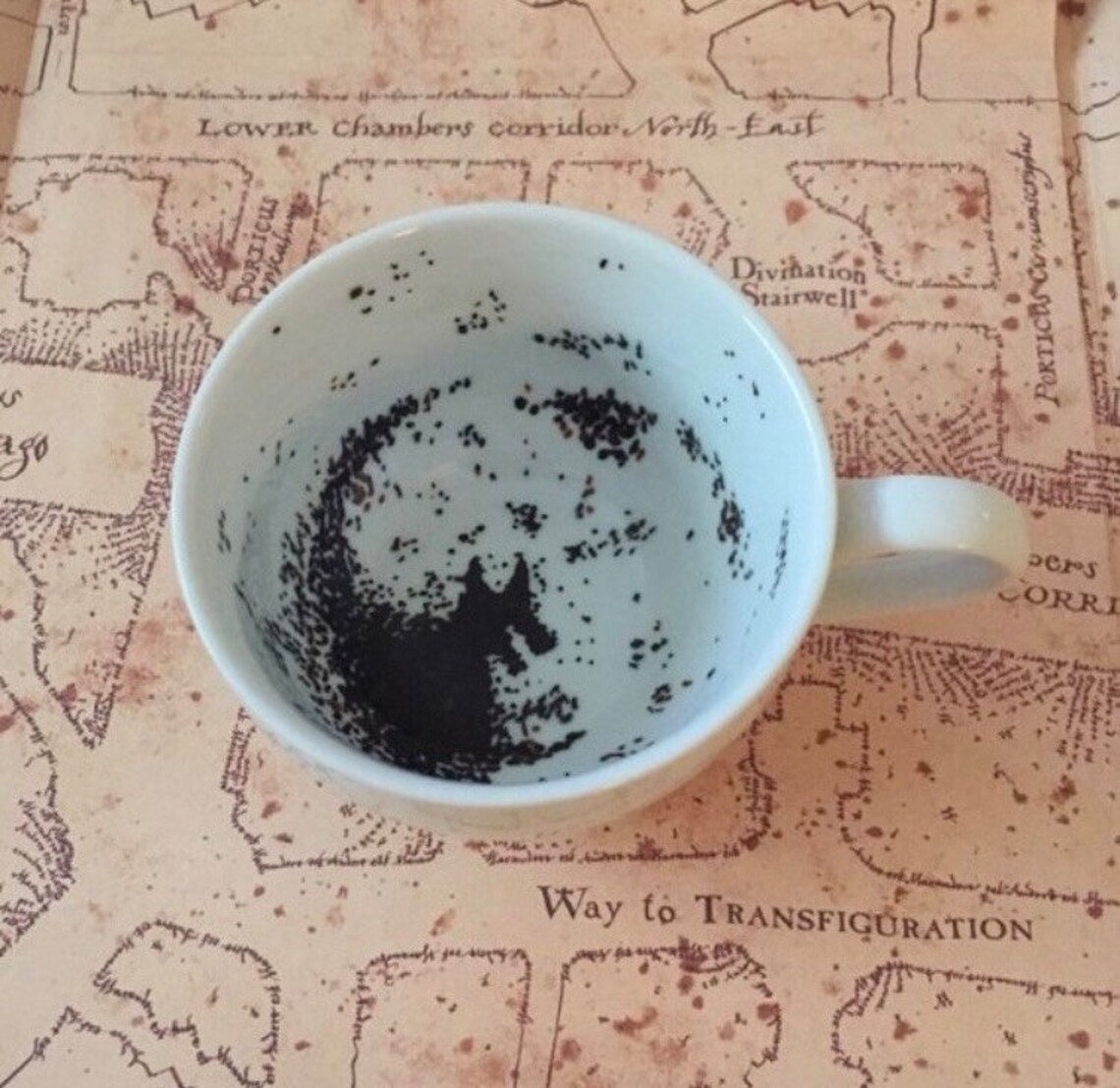 Grim Tea Cup & Saucer Divination Spells - Etsy