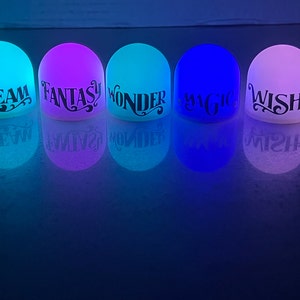 Disney Cruise Line Mini Colour Changing Night Light - DCL, Fish Extender Pixie Dust Gifts