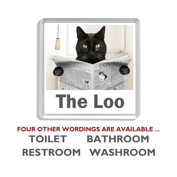 Cat bathroom door hotsell