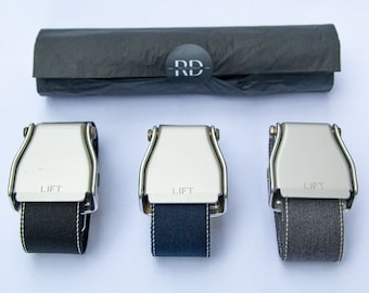 Retailored Belts repurposed reuse and recycled aviation fashion belts the perfect gift