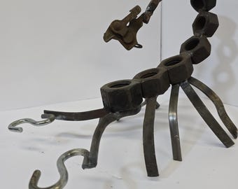 Scrap metal scorpion