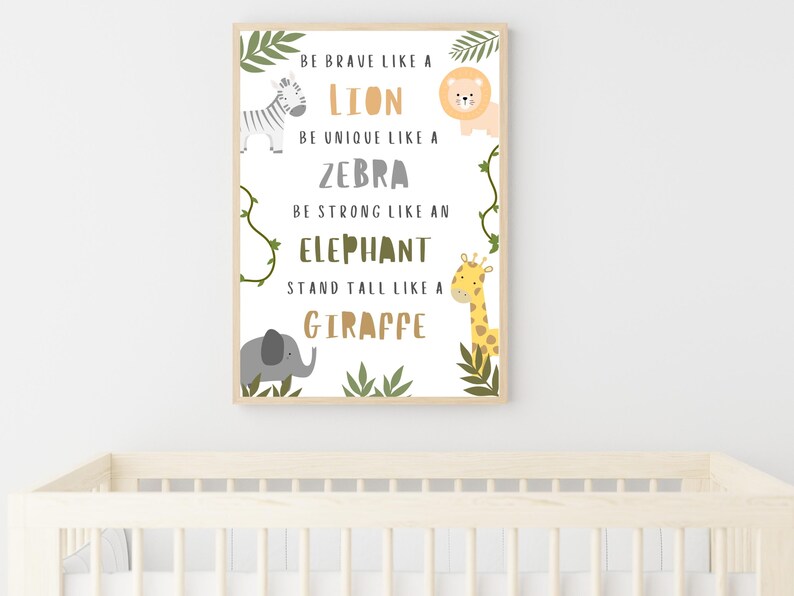 Safari Nursery Decor, Nursery Prints, Nursery Decor, Safari Nursery