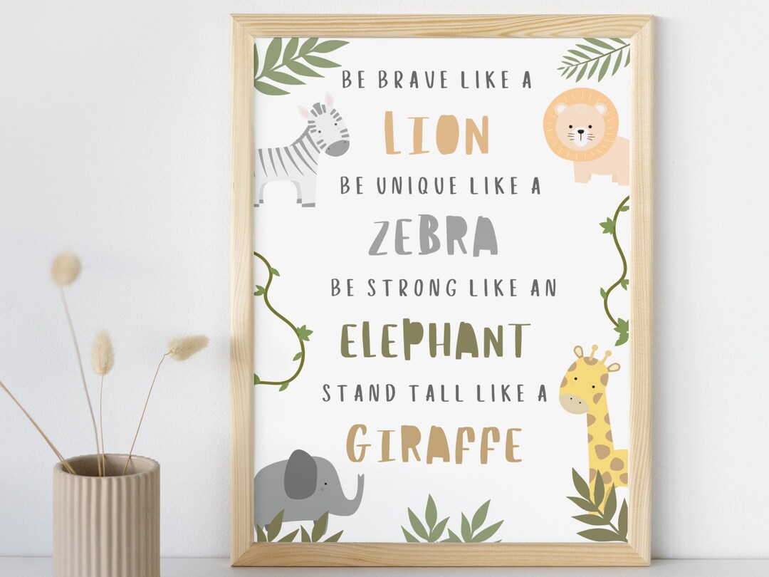 Safari Nursery Decor, Nursery Prints, Nursery Decor, Safari Nursery
