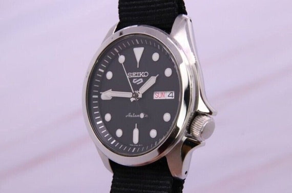 Seiko 5 Sports Men's Black Watch - SRP355K1 - image 2