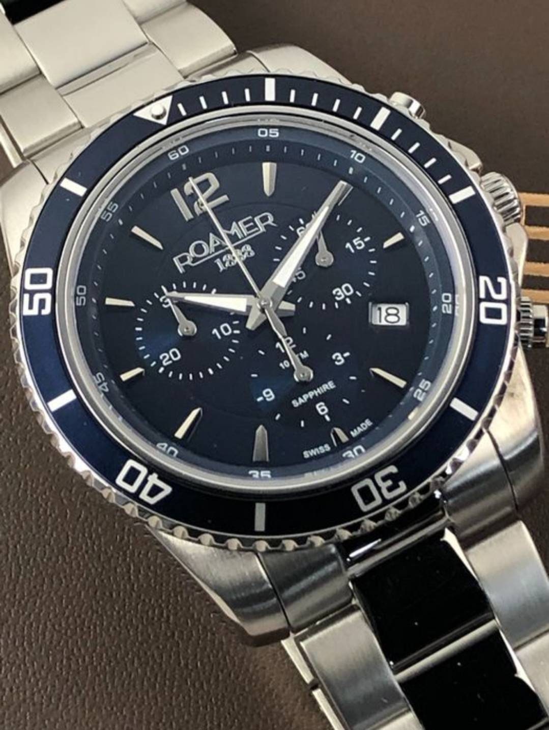 Mens rotary ocean avenger chronograph watch cheap