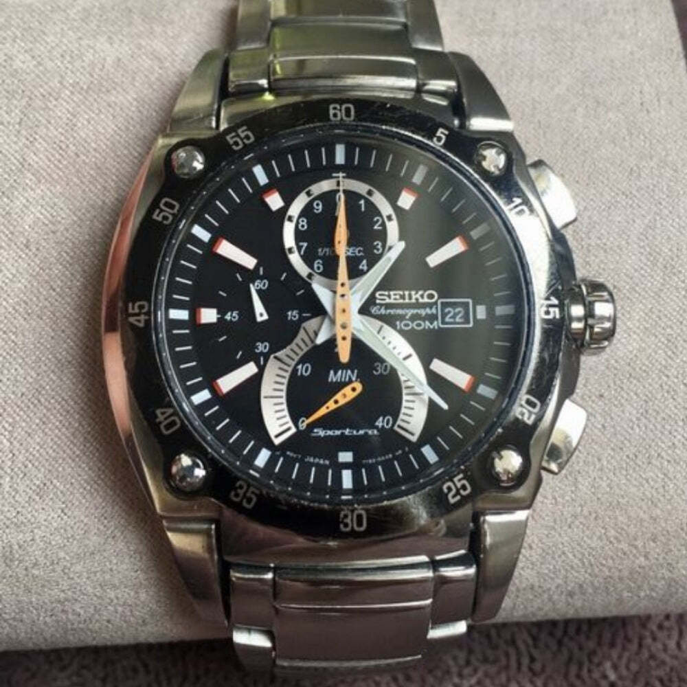 Seiko Sportura Chronograph Retrograde SPC001 - Etsy