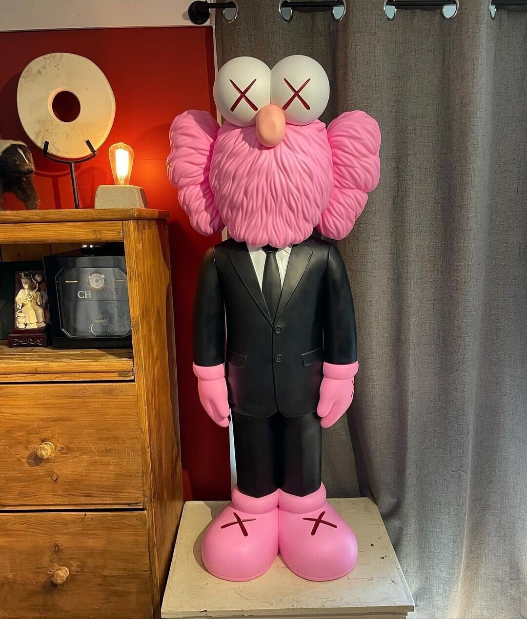 KAWS Blue Bff 5 Ft 150 Cm XXL Statue Figure Kaws Statue Etsy Australia