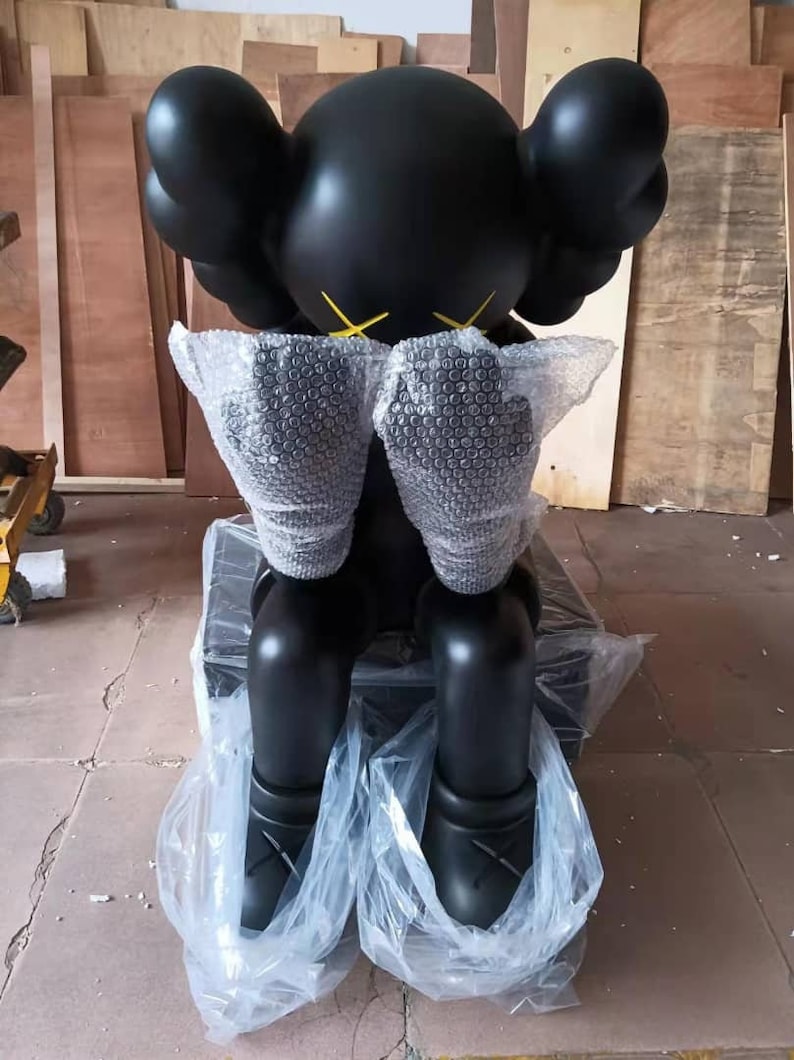 KAWS Sculpture 5 Ft / 150 Cm XXL Statue Figure Kaws Statue Etsy
