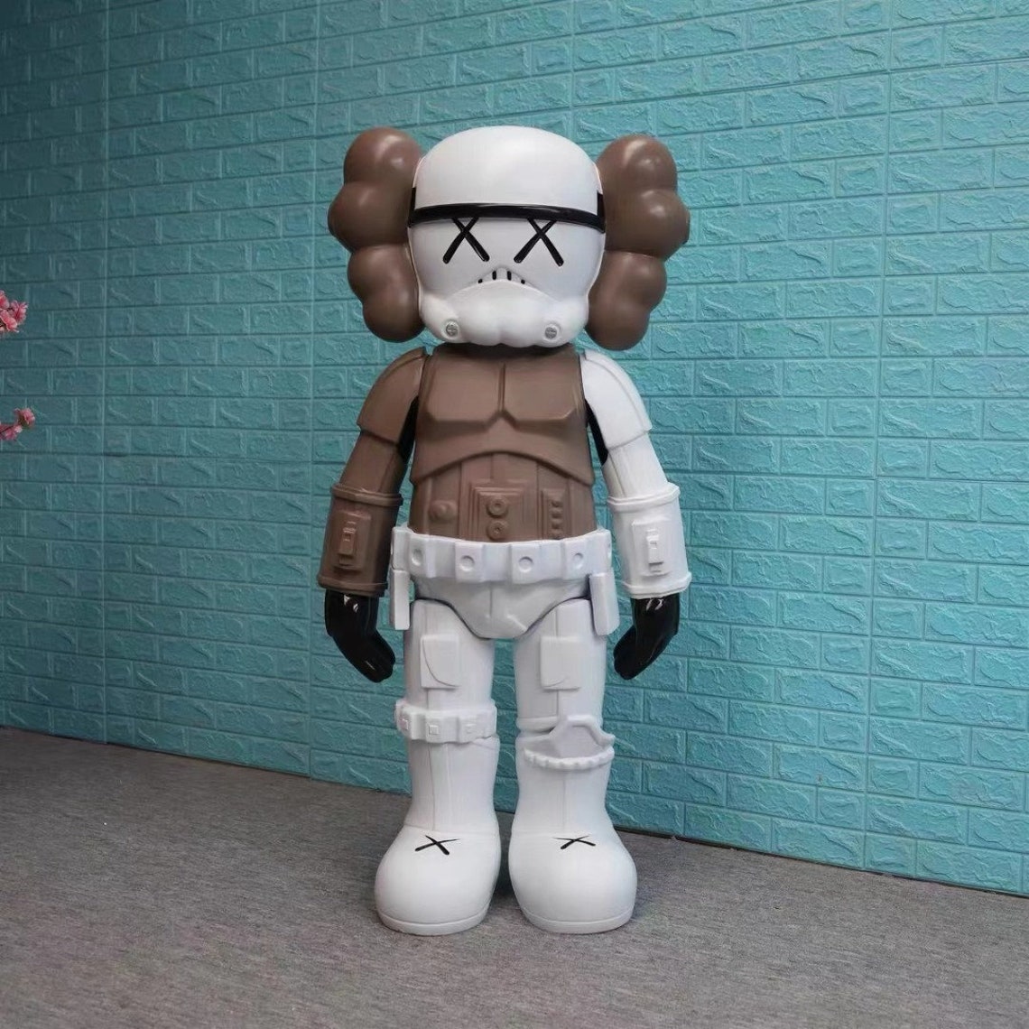 KAWS Passing 5 Ft 150 Cm XXL Statue Figure Kaws Statue Kaws Etsy