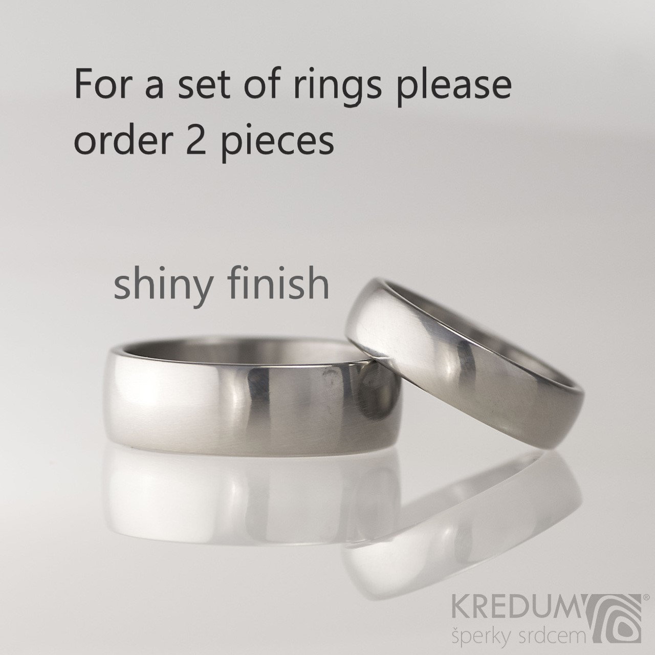 Unique Mens Wedding Band Titanium Ring Mens Womens Wedding Band Set His