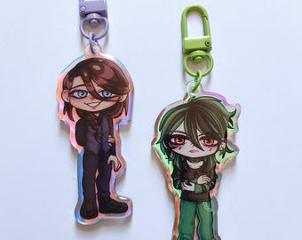 Crowe & Sol - The Kid at The Back - Acrylic Charm/Keychain