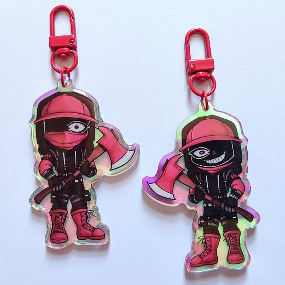 キーホルダー・アクリルキーホルダー STRIKE WITCHES RubberKeyAccessory set Nauseaxe_404 - Monster X Mediator Acrylic Charm/keychain - Etsy