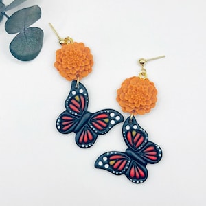 Monarch Marigold Butterfly