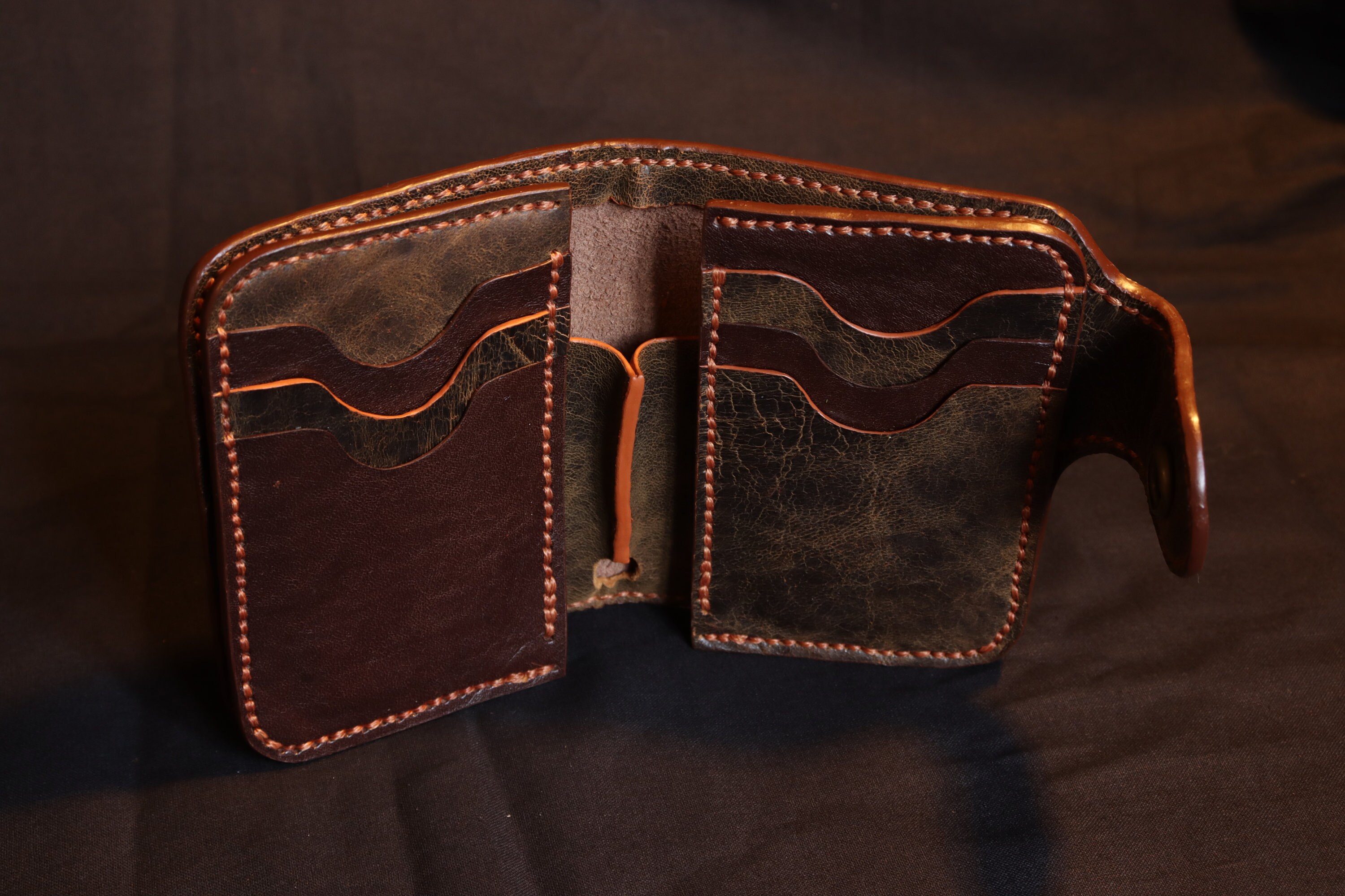 Porte cartes en cuir, fabrication artisanale, de qualité pour homme ou  femme : accessoires-autres-accessoires par maboiteacouture49