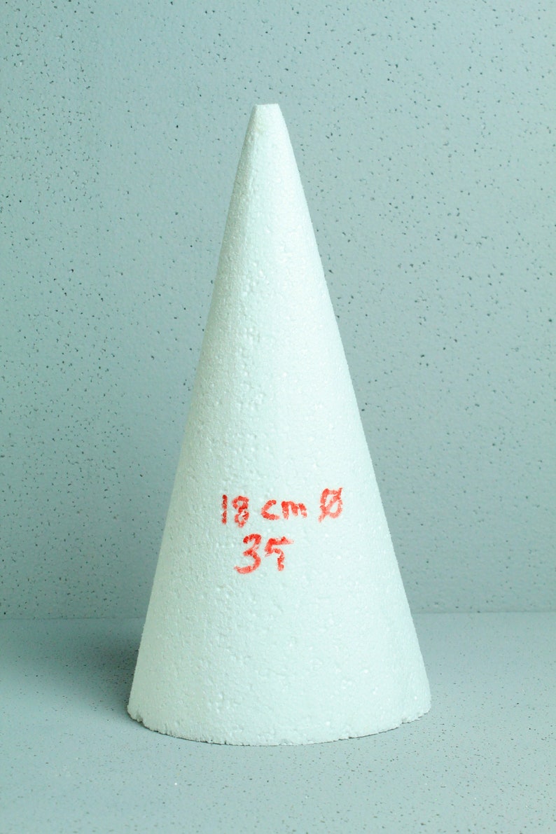 Extra Large Styrofoam Cones EPS Styrofoam Cone Shaped Foam Etsy