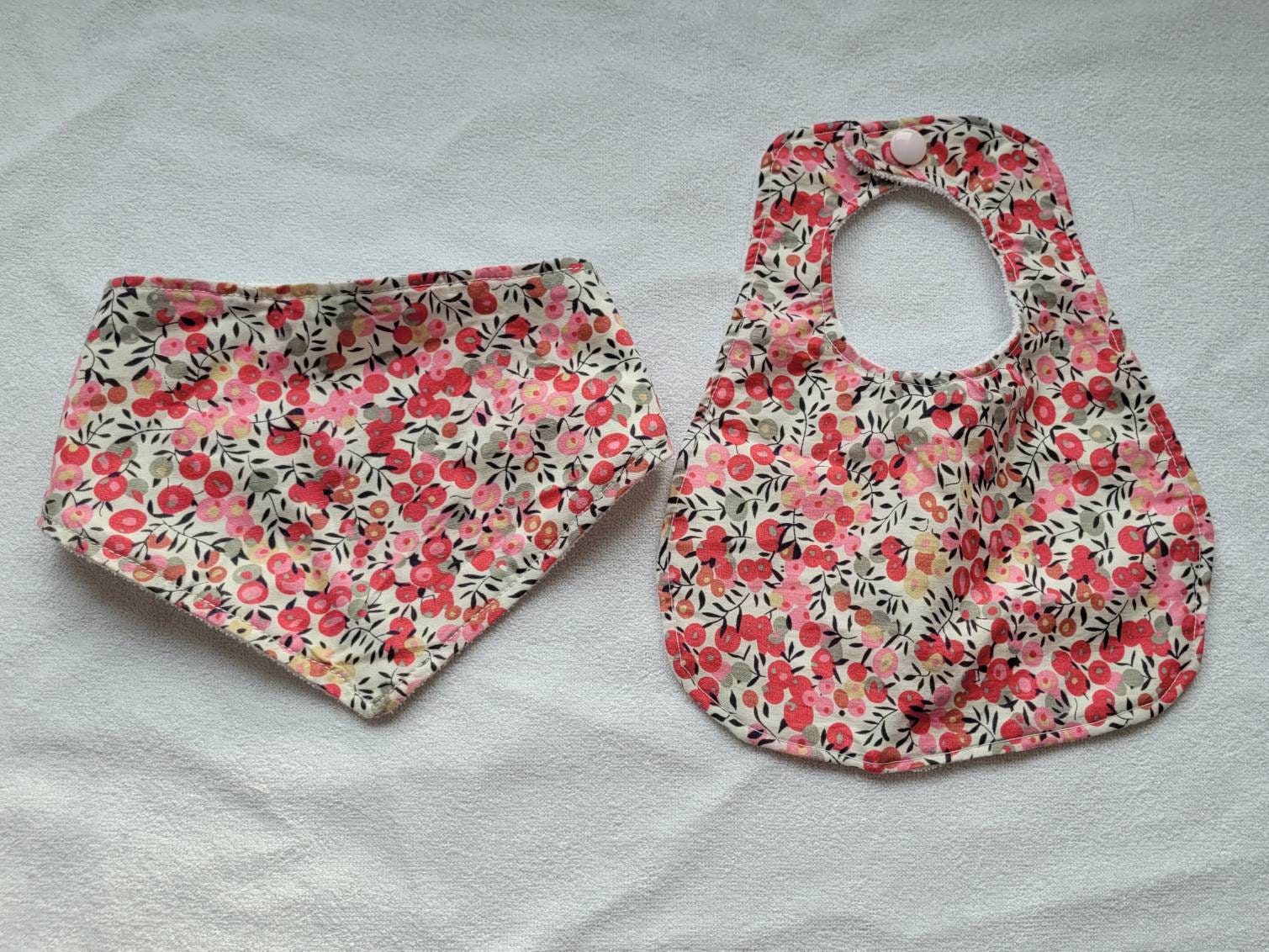 Handmade Bibs regular and Bandana Styles in Two Different Etsy UK