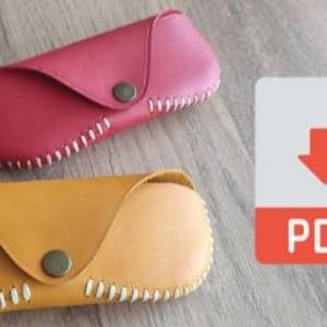 Sunglasses Case Pdf Pattern, Template, DIY, Make Your Own