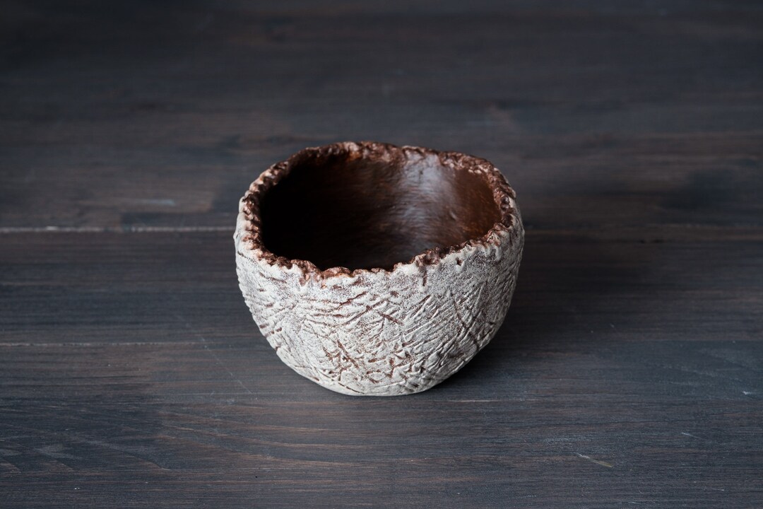 Decorative Air Dry Clay Bowl With a Unique Texture and Etsy