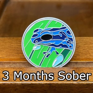 Sobriety Chip - Three Months Sober