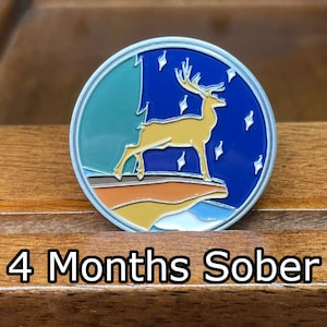 Sobriety Chip - Four Months Sober