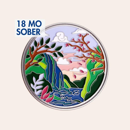 Pièce sobre de 18 mois avec note manuscrite