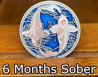 Sobriety Chip - Six Months Sober