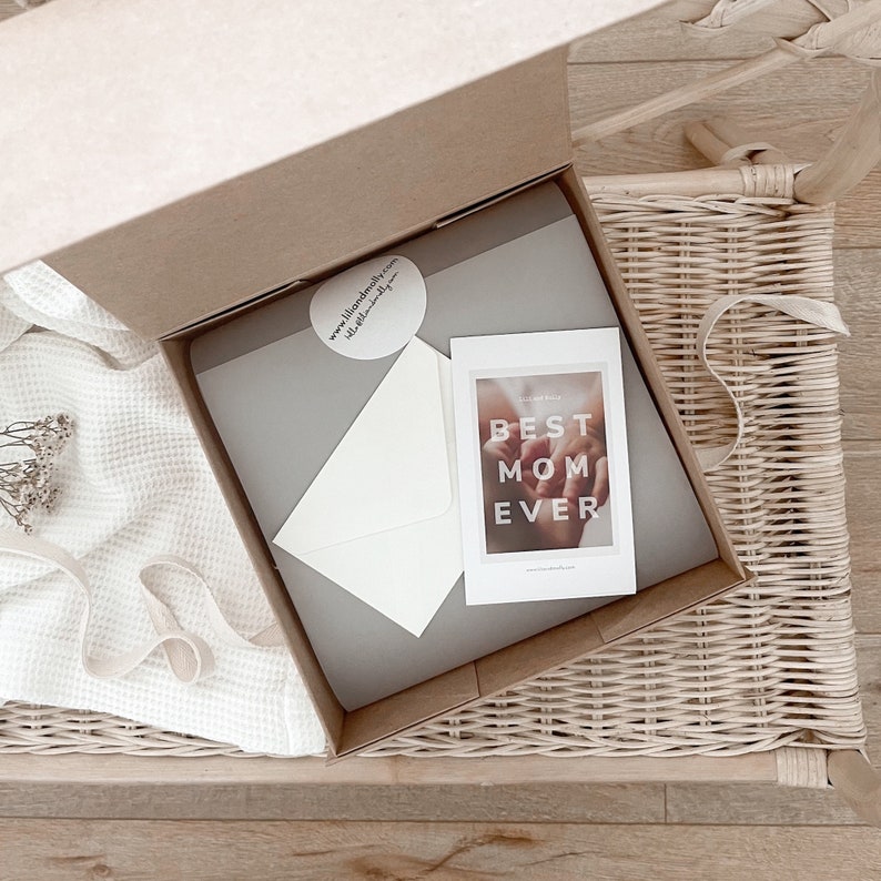 Deluxe Gift Box for New Mom With Personalized Card New Mom Etsy