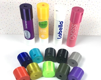 EDC Caddy | Hülle | Halter | Steckscheide | Holster | für den Schlüsselbund |  Lippenbalsam "Labello" 3D Druck