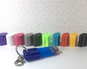 EDC BIC Slim / Mini Lighter Holder | Case | Covers | Caddies | Holsters | Sheath | Keychain 3D printed |