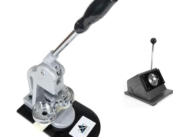 Button Maker Machine Kit: 58mm Badge Press with Circle Cutter