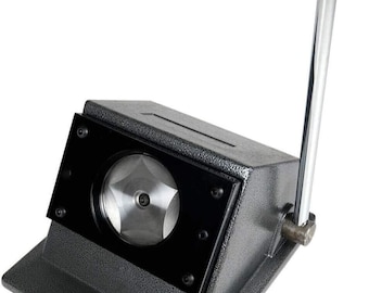 58MM (2.25 In) Round Punch Die Cutter - Badge Button Making Machine | Paper Craft Cutter Tool