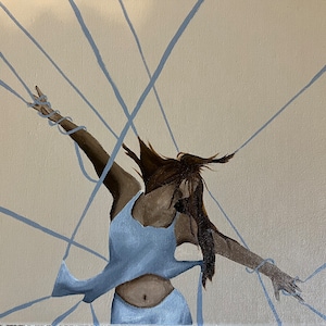 Acrylic painting