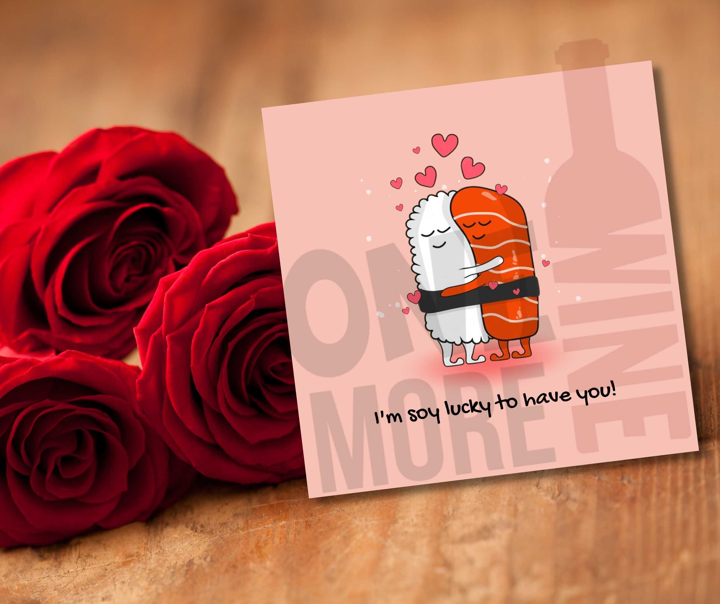 Süße Sushi Karte Kawaii Karte Karten für sie Karten für - Etsy.de