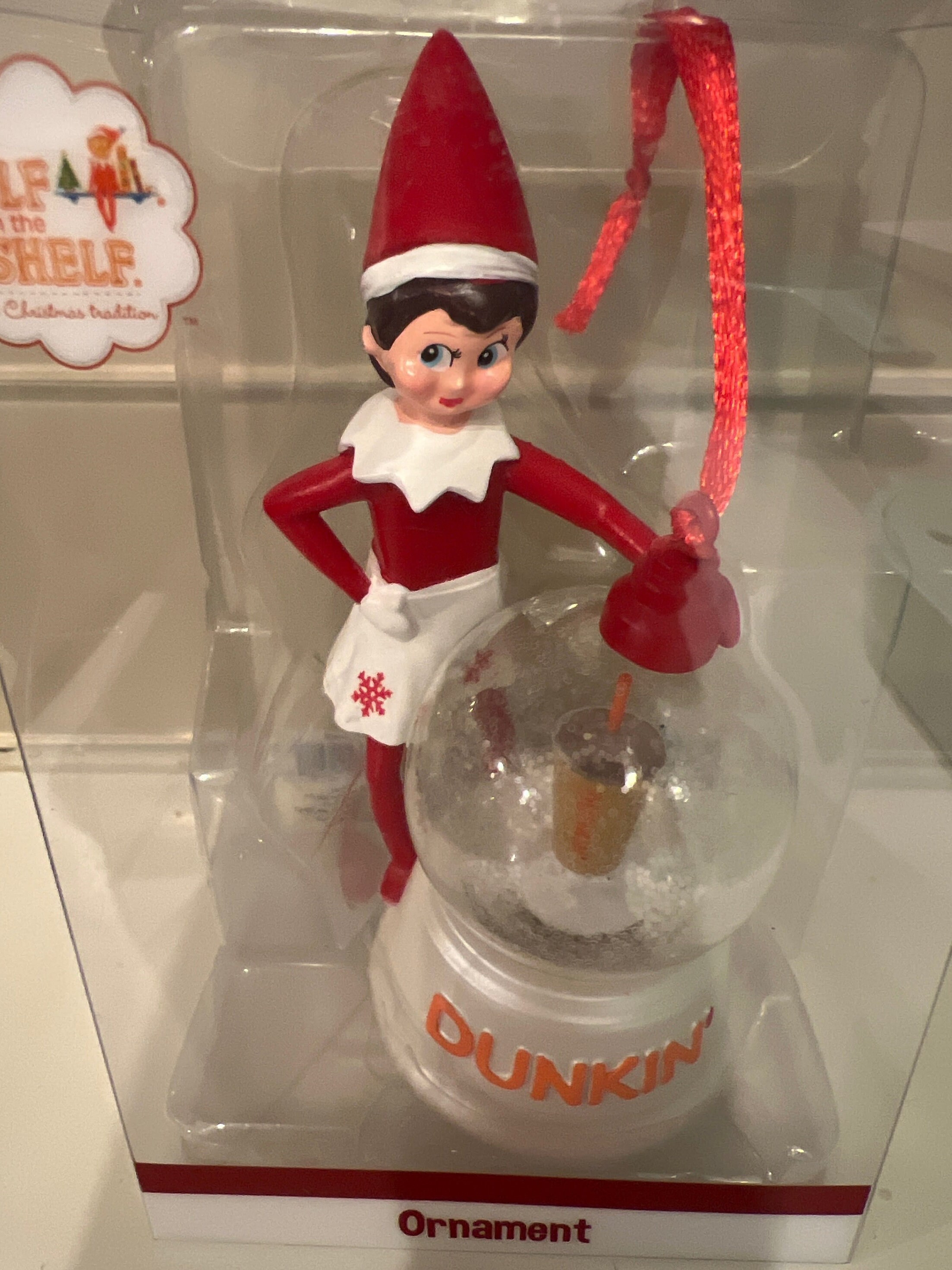NEW 2023 Dunkin Elf on the Shelf Ornament Etsy