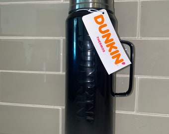 NEW Dunkin Thermos 32 Oz Stainless Steel 