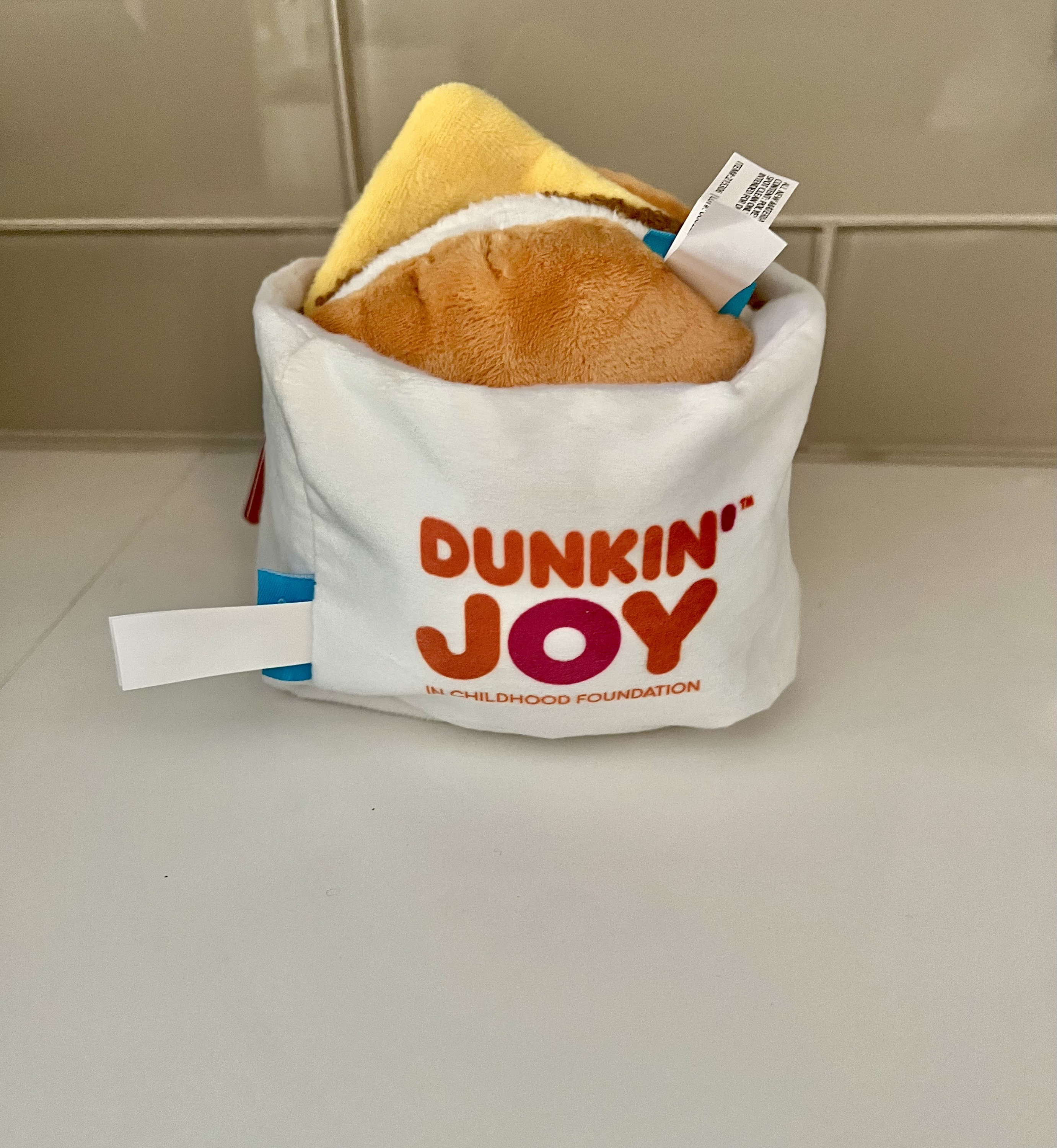 Dunkin donut dog toys outlet