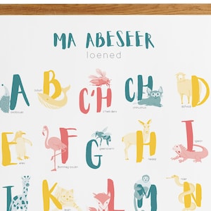 Show my animal alphabet - Breton