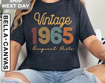 60th Birthday Shirt, Vintage 1965 Shirt, 60th Birthday Gift For Women, 60th Birthday Gift For Men, 60th Birthday Best Friend, 60th Birthday