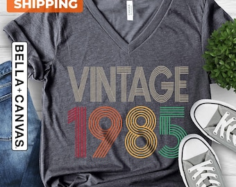 40th Birthday Shirt, Vintage 1985 Shirt, 40th Birthday Gift For Women, 40th Birthday Gift For Men, 40th Birthday Woman, 40th Birthday Friend