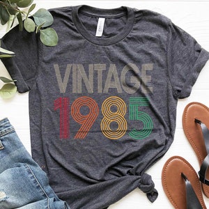 1985 Vintage Shirt, 1985 Birthday Shirt, 40th Birthday Gift, 40th Birthday Gift Shirt, 1985 Vintage Tee, 1985 Retro Shirt