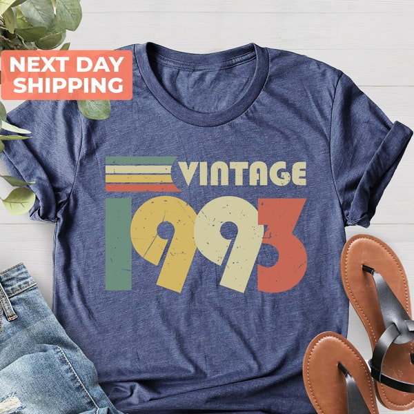 1993 Sunset Vintage Shirt, 31st Retro Tee, 1993 Retro Shirt, 31st Birthday Gift For Women, Vintage 1993 Shirt, 1993 Vintage Shirt