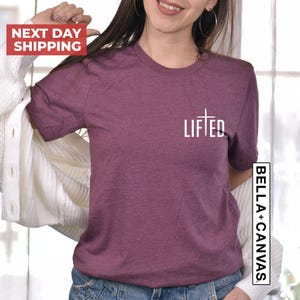 T-shirt de gym chrétien : T-shirt d'entraînement Faith Inspire image 3